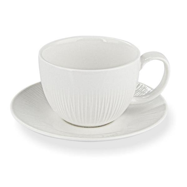 Fissman Mug And Saucer Bellagio 280ml (Porcelain)